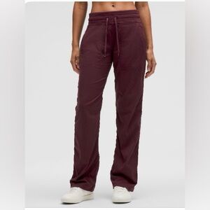 lululemon athletica Burgundy Track Pants